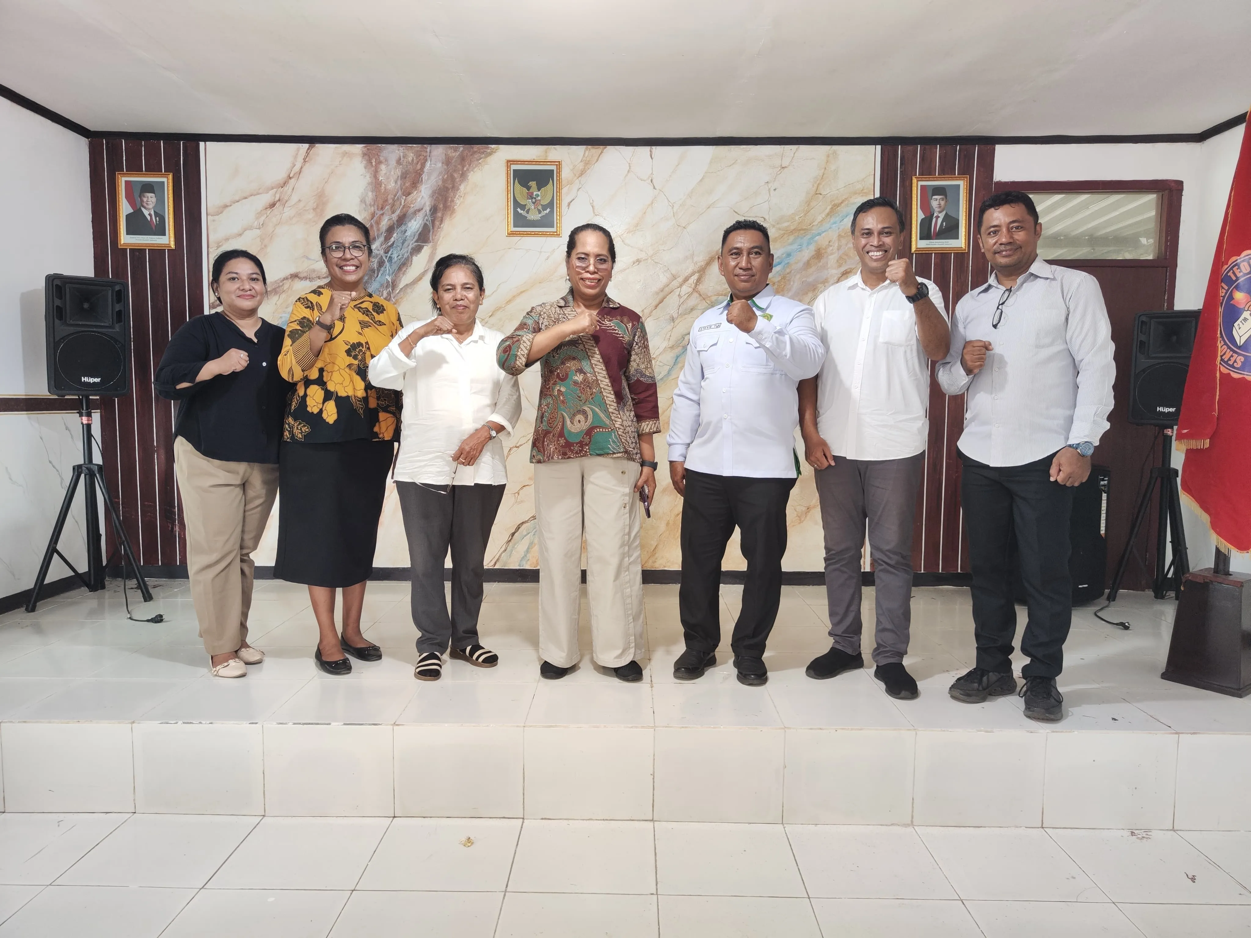 Kunjungan Dari Bimas Kristen Pusat dan Kanwil Maluku Untuk Peningkatan Kualitas Sumber Daya Manusia